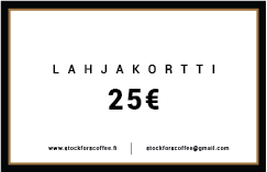 Gift card 25 €, Stockfors Coffee Roasters