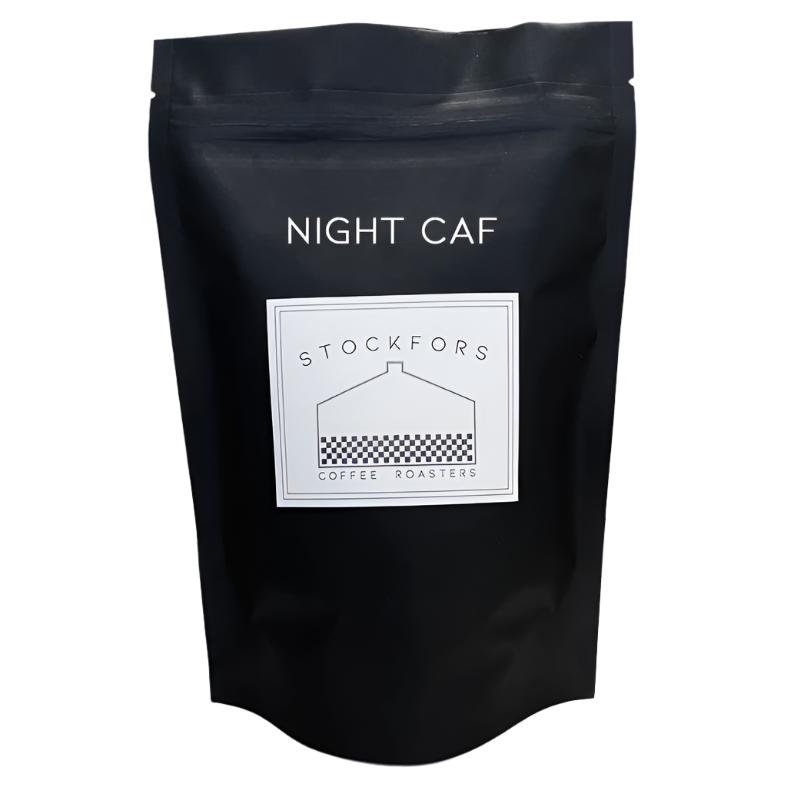 Night Caf decaf dark roast 220 g coffee bag, Stockfors Coffee Roasters