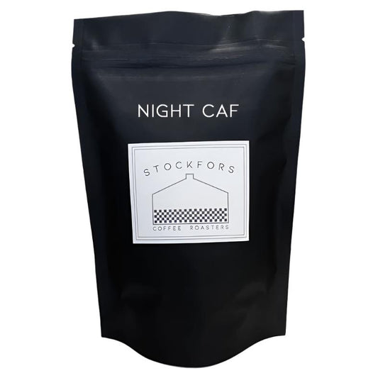 Night Caf decaf dark roast 220 g coffee bag, Stockfors Coffee Roasters